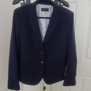 J. Crew Women's Schoolboy Navy Blazer 2XL